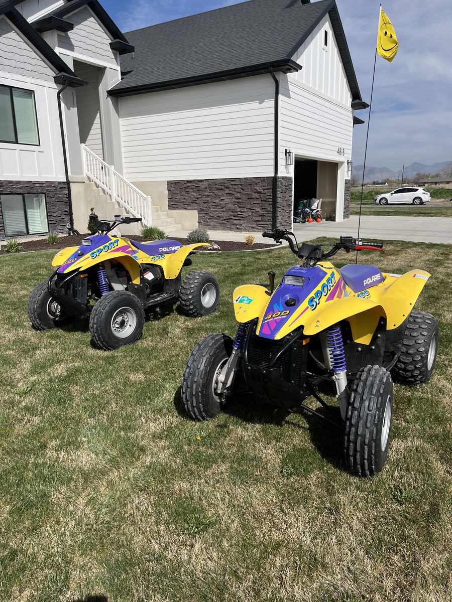 Pair of Clean 1996 Scrambler 400s
