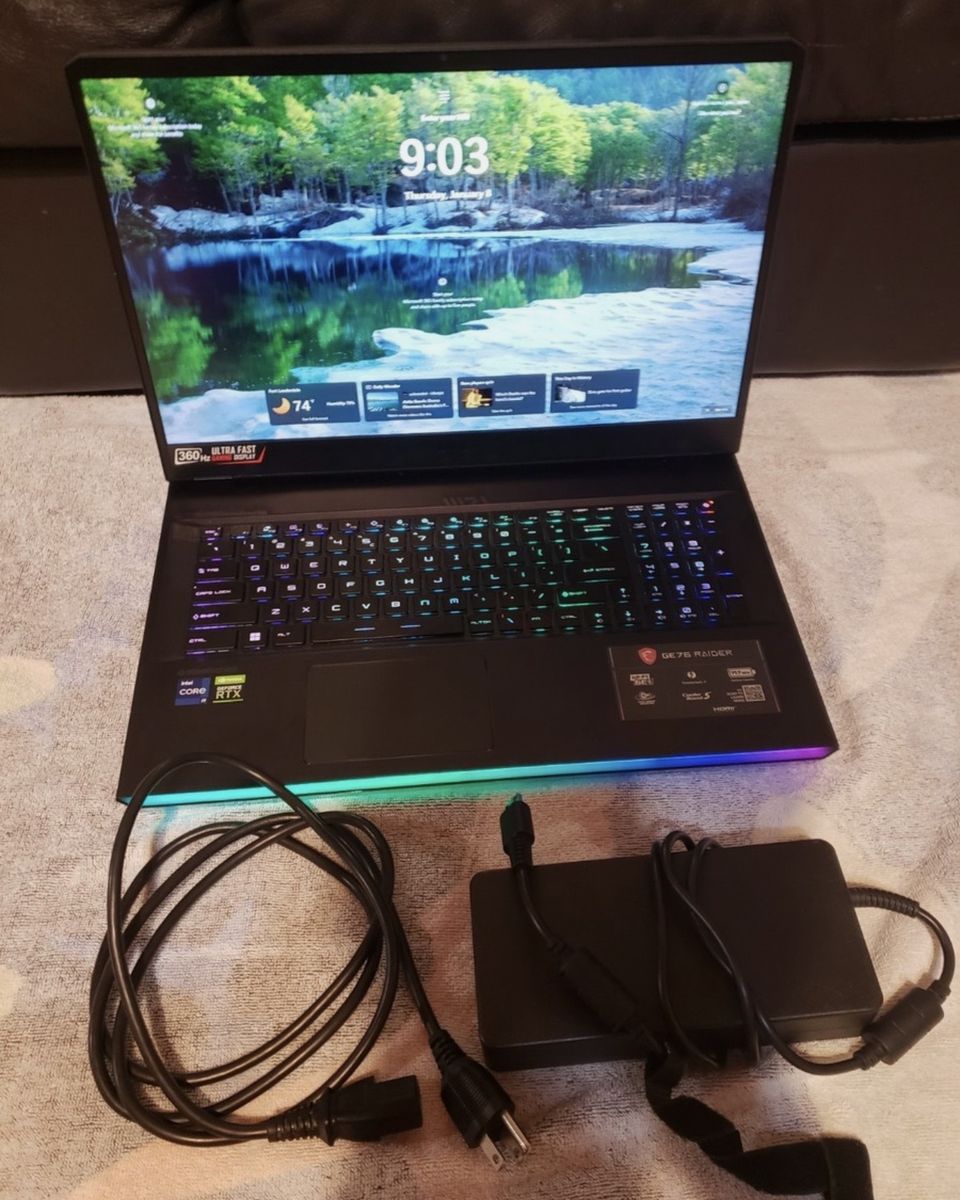 MSI GE76 RAIDER | 16 GB 3080 | 32GB RAM | I9