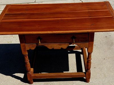 Antique Tavern/Pub Table With Drawer