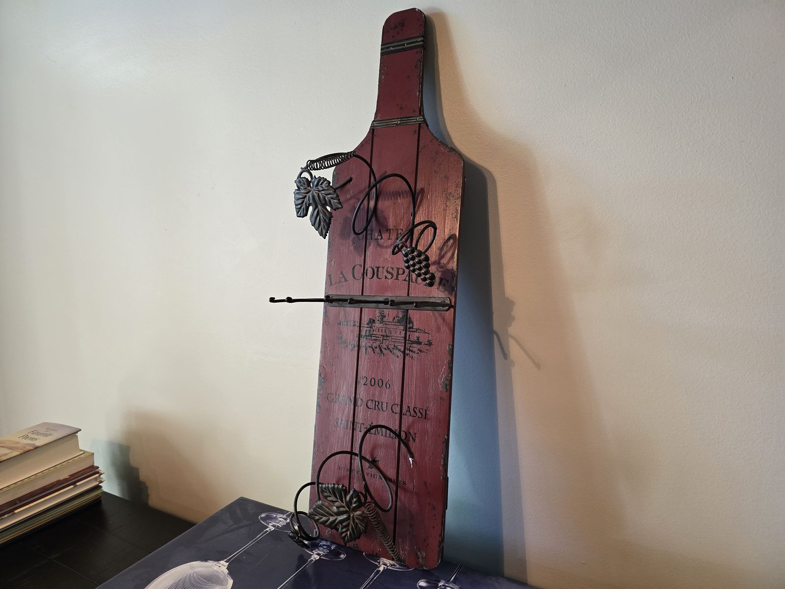Wine Rack and Kitchen Decor Lot