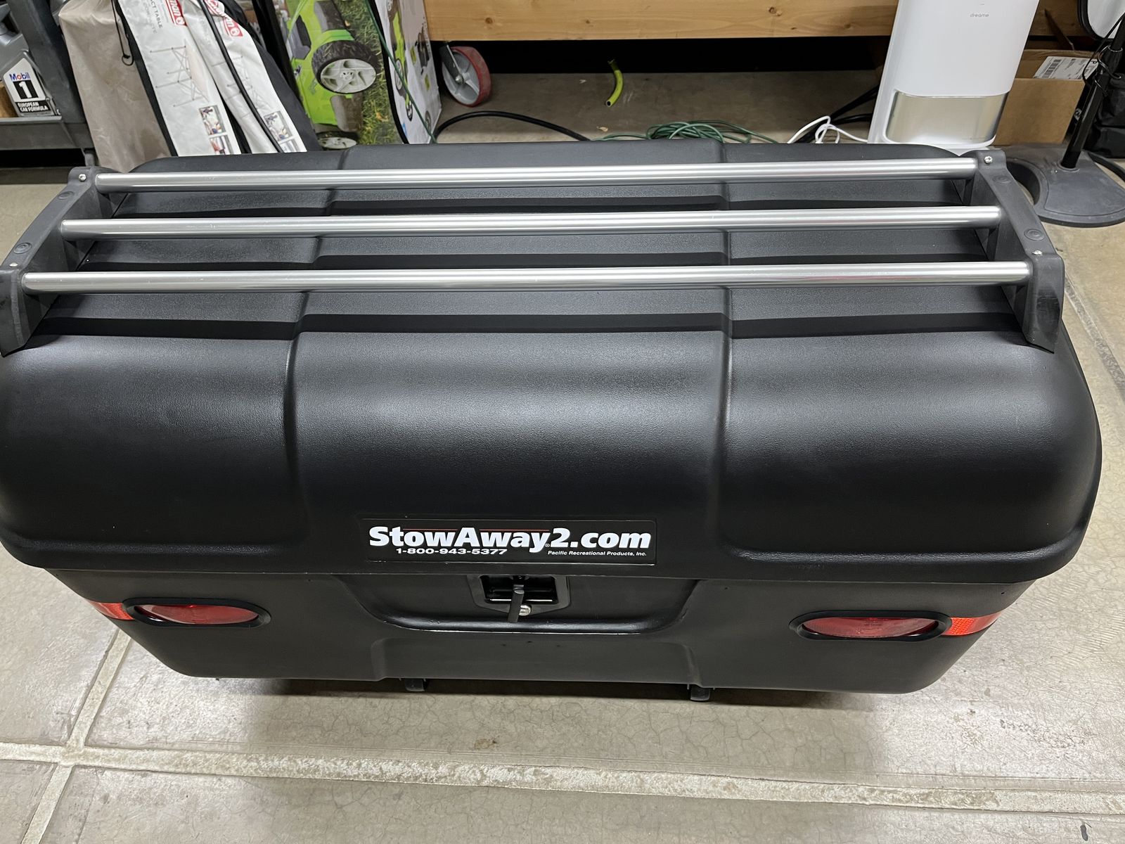 NEW Heavy-Duty Stowaway2 Max Swing-away Hitch Cargo Box Made in the USA