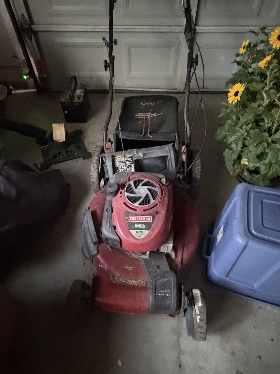 FREE Craftsman Gold Lawnmower
