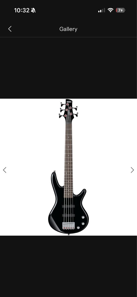 Ibanez SR Series 5-String Bass Guitar - Black