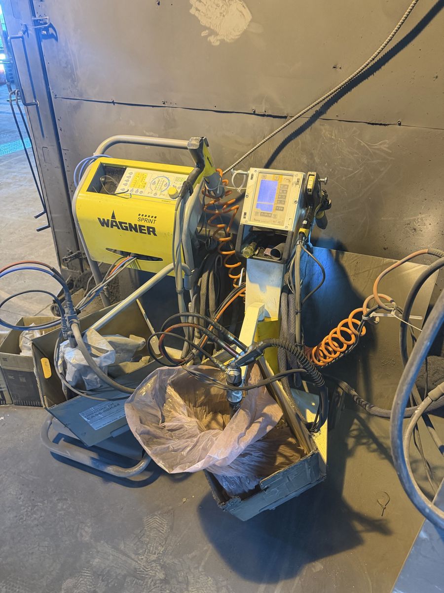 Full turn key powdercoat set up