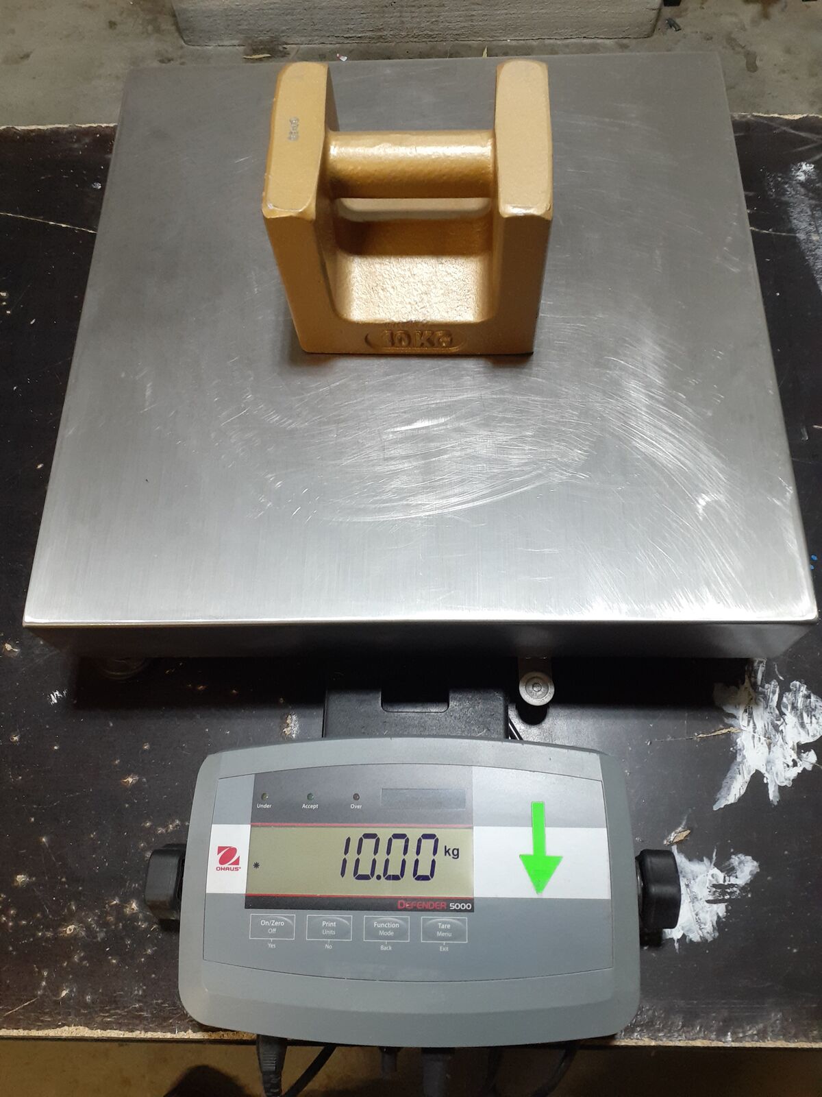 scale 18x18 110LB Shipping Scale