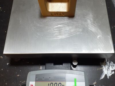 scale 18x18 110LB Shipping Scale