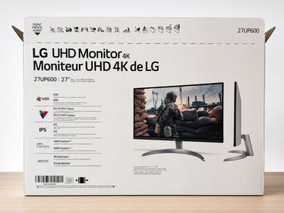 LG 27" 4K Monitor – Like New, Original Box – $175 (2 Available)