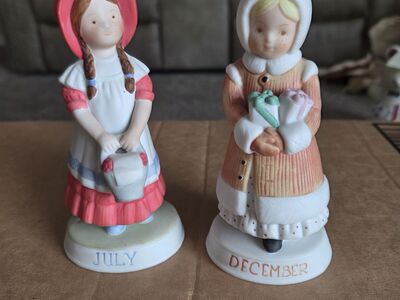 Holly Hobbie Months of Joy Collection 1979