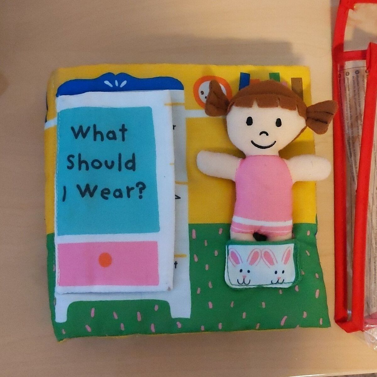 Melissa and Doug Soft Activity Book Doll Dress Up