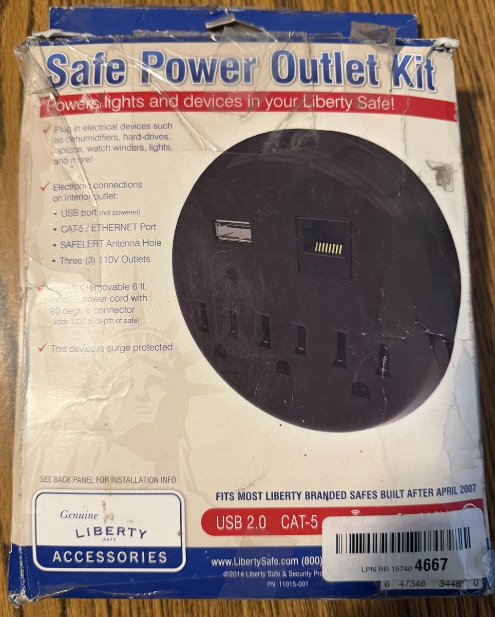 Safe power outlet kit
