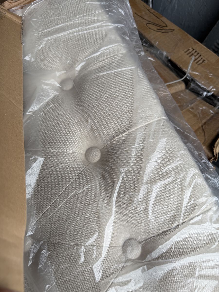 New Queen Headboard – 61” Wide – Beige