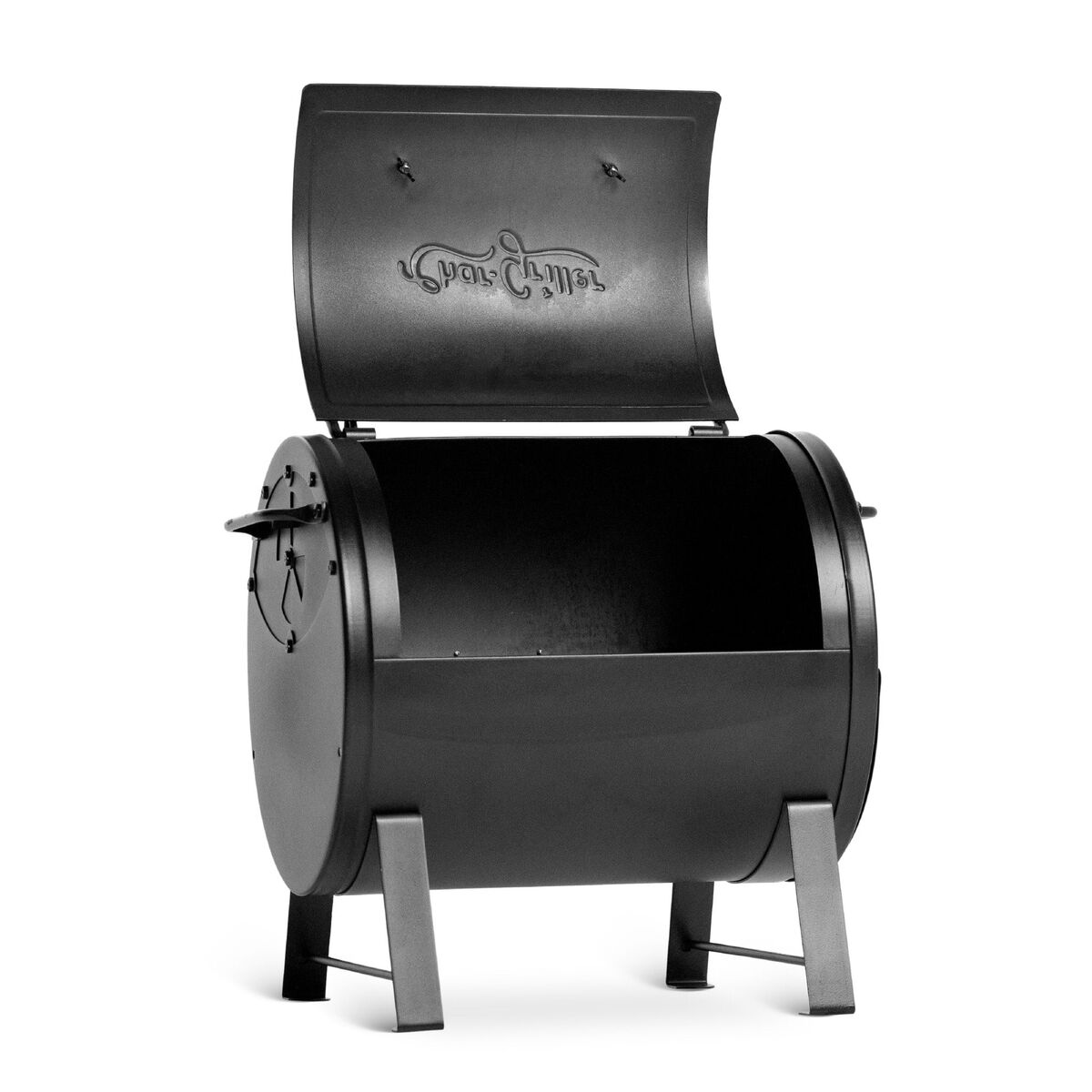 Portable Charcoal Grill and Side Fire Box (NIB)