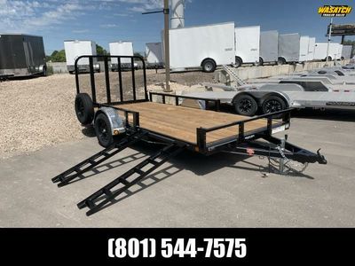 2026 PJ Trailers 7X14 U8 3K ATV Utility Trailer