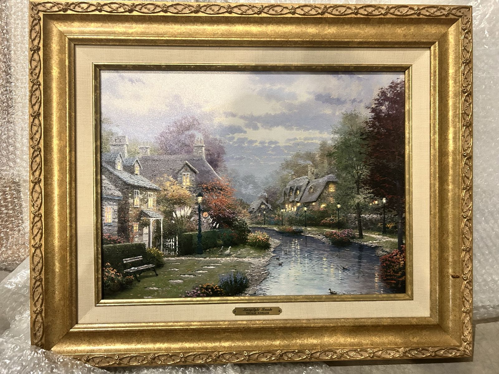 Thomas Kinkade Lamplight Brooke