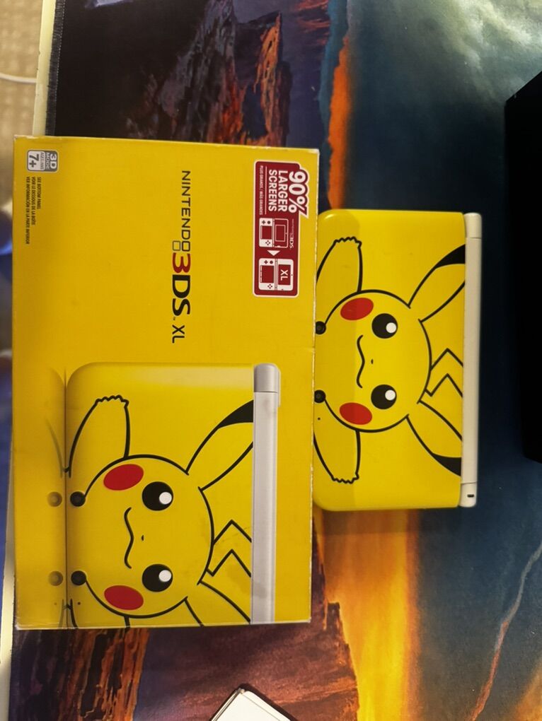 CIB pikachu 3dsxl