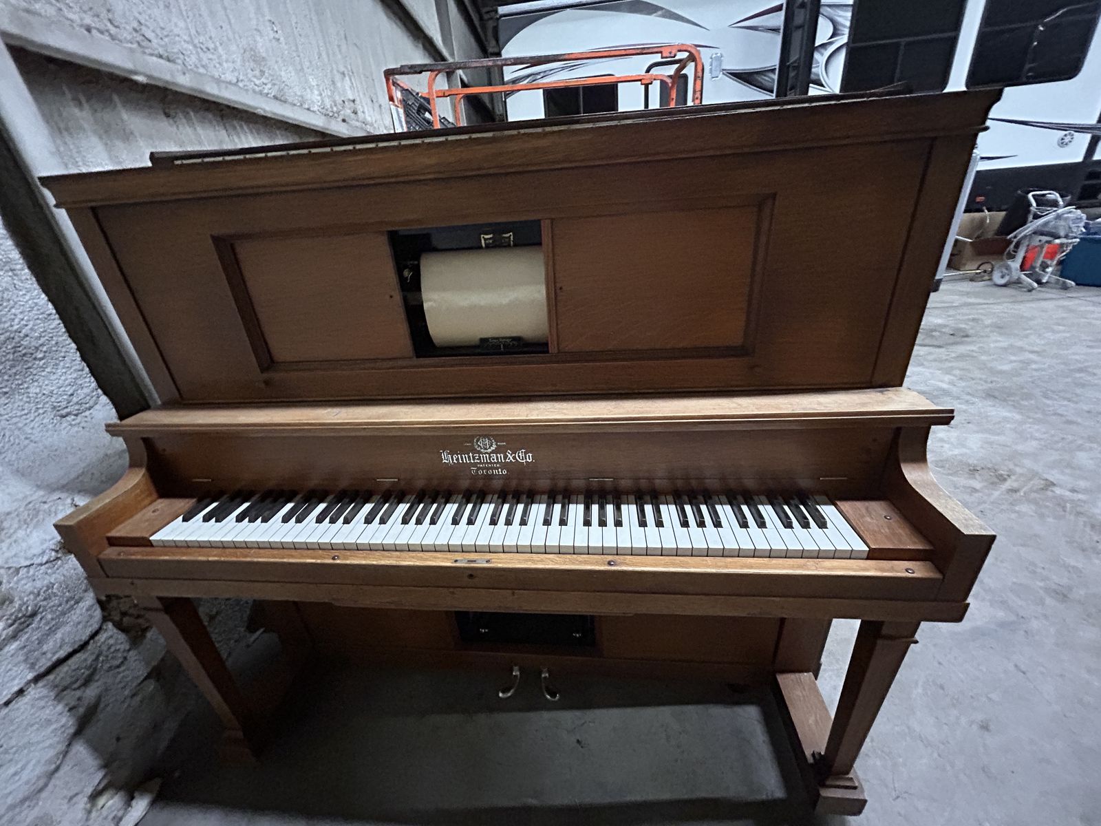 Antique Heintzman late 1800s piano