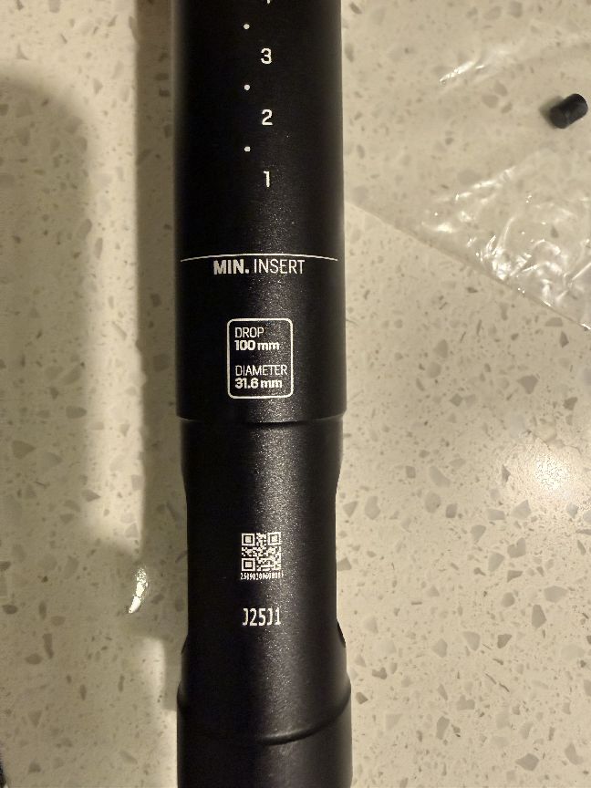 Scott Syncros Dropper Post 31.6 100mm