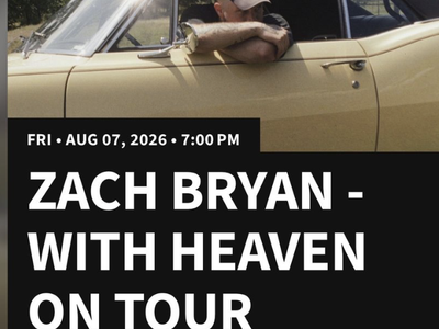 Zach Bryan-2 Tickets-Salt Lake City