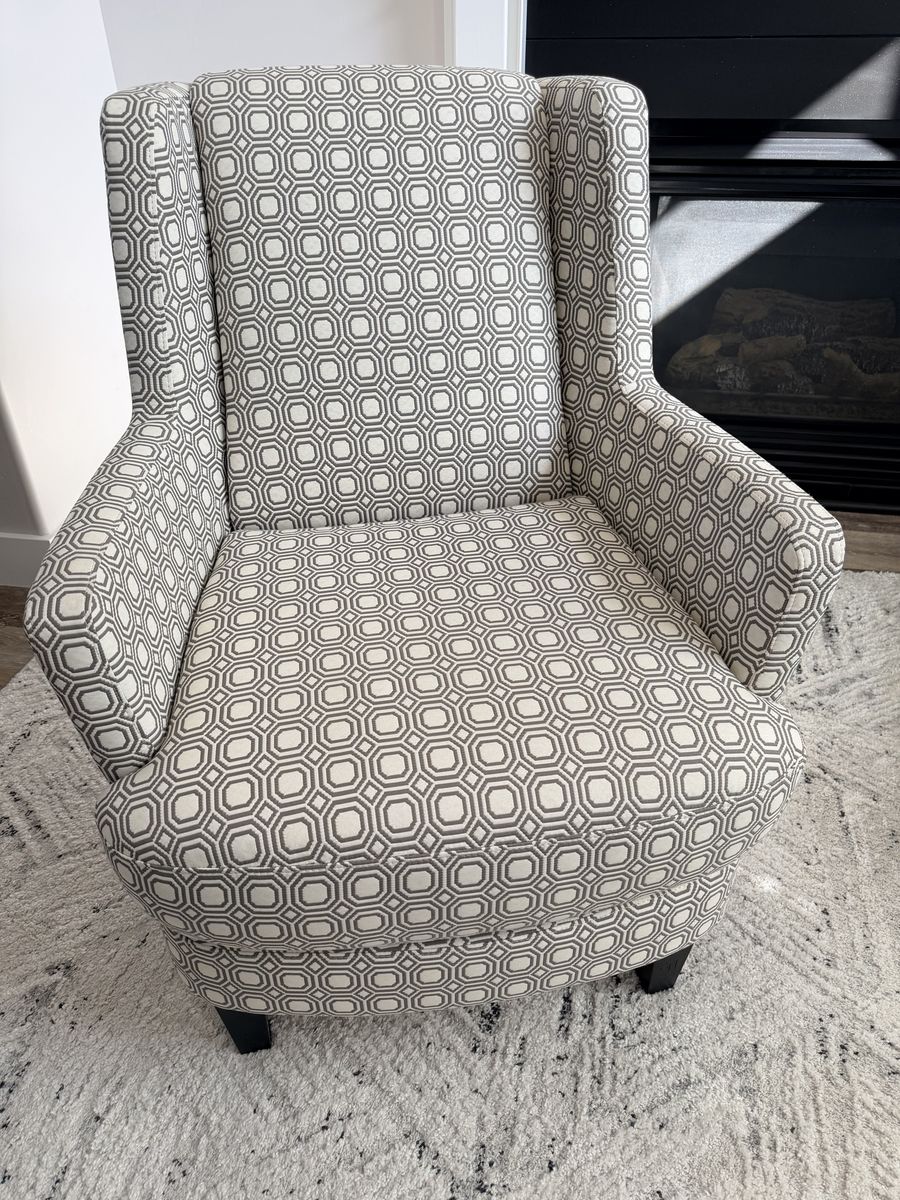 Custom Made Swivel Accent Chair