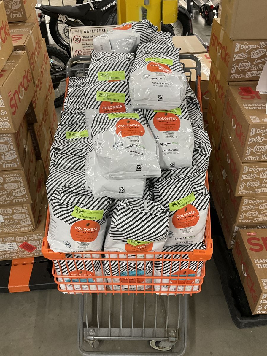 Amazon Fresh Colombia Ground Coffee