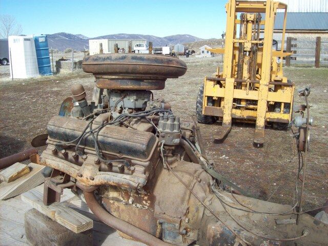 Cadillac  1952 331 V8 Engine & Hydra Matic Transmission