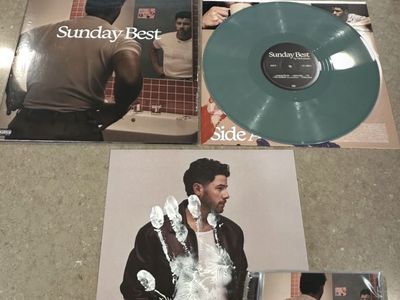 Nick Jonas SIGNED & Handprinted Bundle-CD & Vinyl