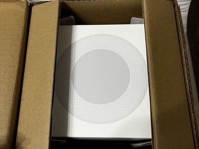 HomePod 1gen White Factory Sealed A-care+ eligible