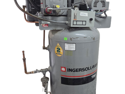 Ingersoll Rand T30 2420N5 Air Compressor 5HP 2-Stage 80 Gallon Vertical 30T 7703