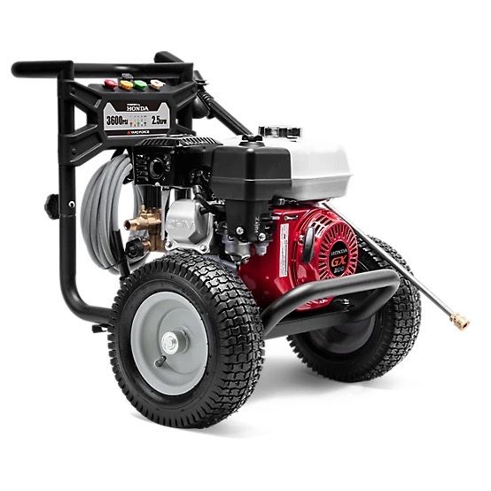 Yard Force 3600 PSI Gas Pressure Washer, Honda GX200