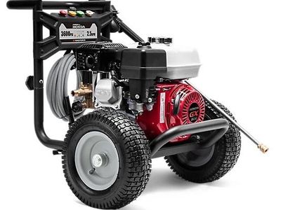 Yard Force 3600 PSI Gas Pressure Washer, Honda GX200