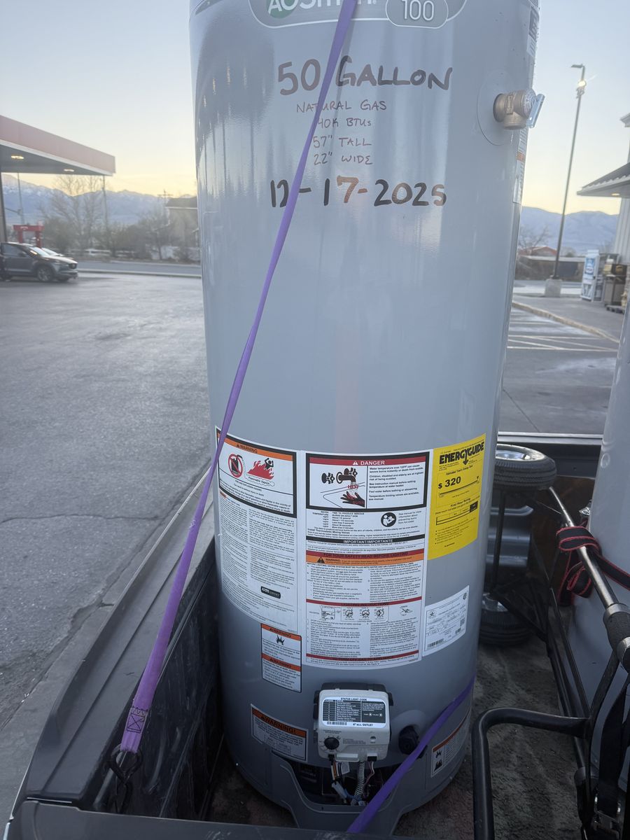New 50 Gallon Water Heater *FREE DELIVERY*