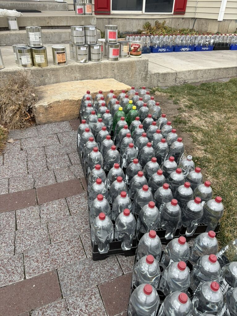 FREE VERY OLD FOOD STOARAGE AND WATER