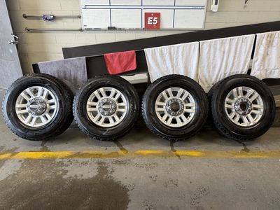 2018 Ford F250 OEM Wheels And Tires - 275/70/18