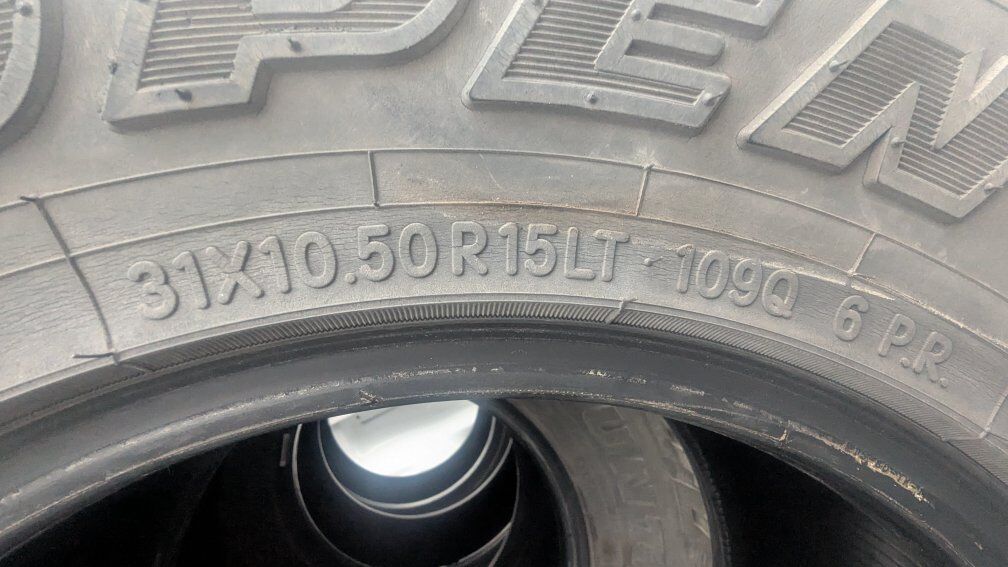 Toyo R/T 31x10.50r15