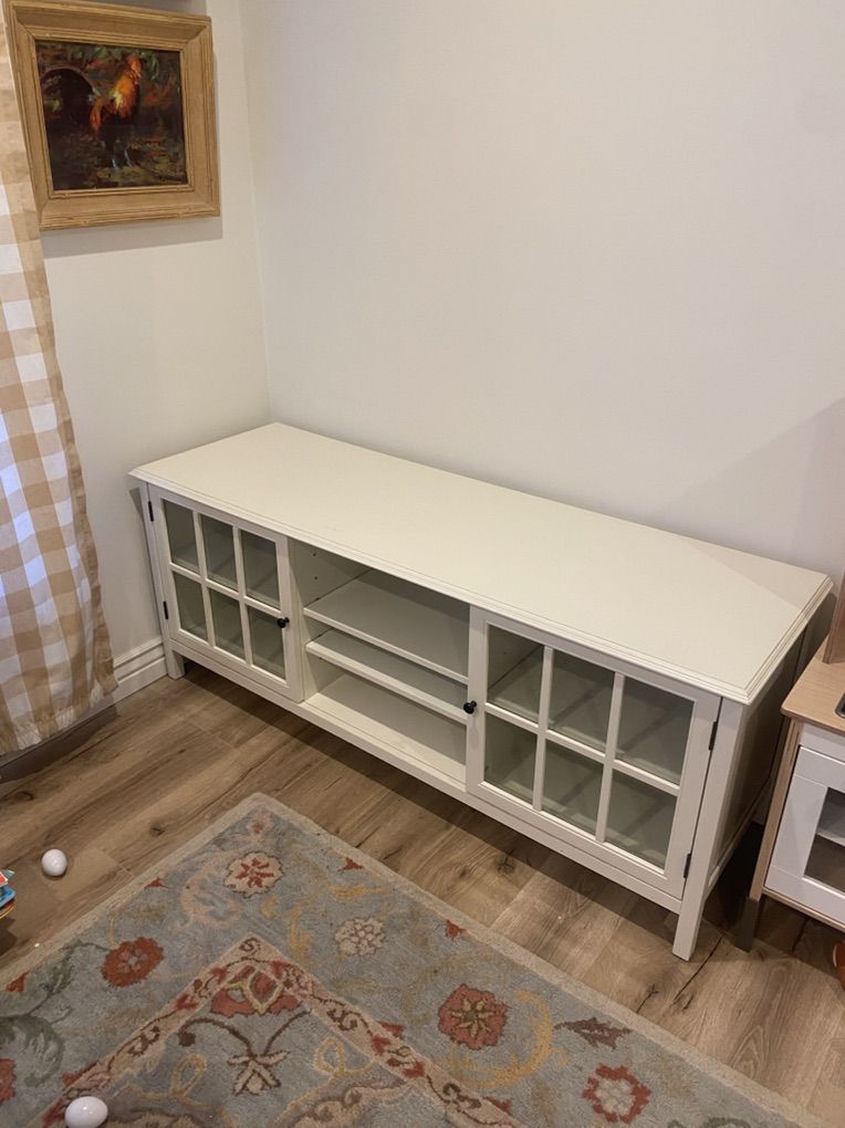 Off White TV Stand