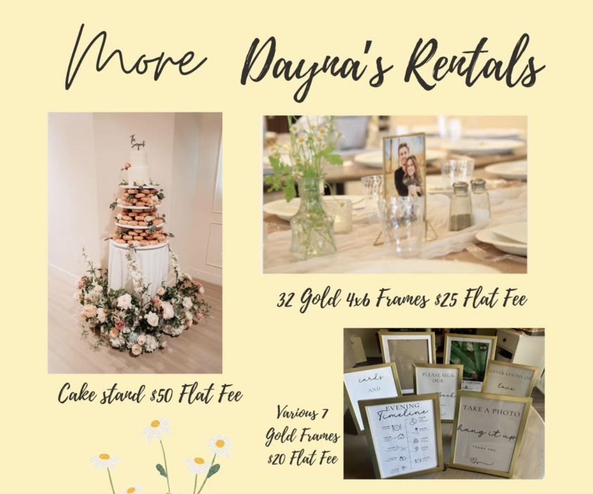 Wedding Decor And Dress Rental