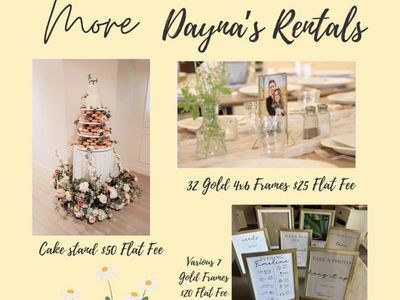 Wedding Decor And Dress Rental
