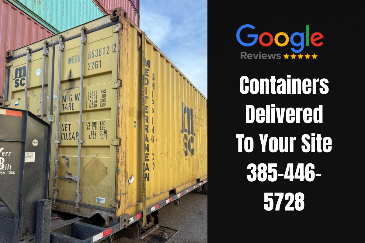 Shipping Container HC 40ft – Provo Utah – Delivery Available