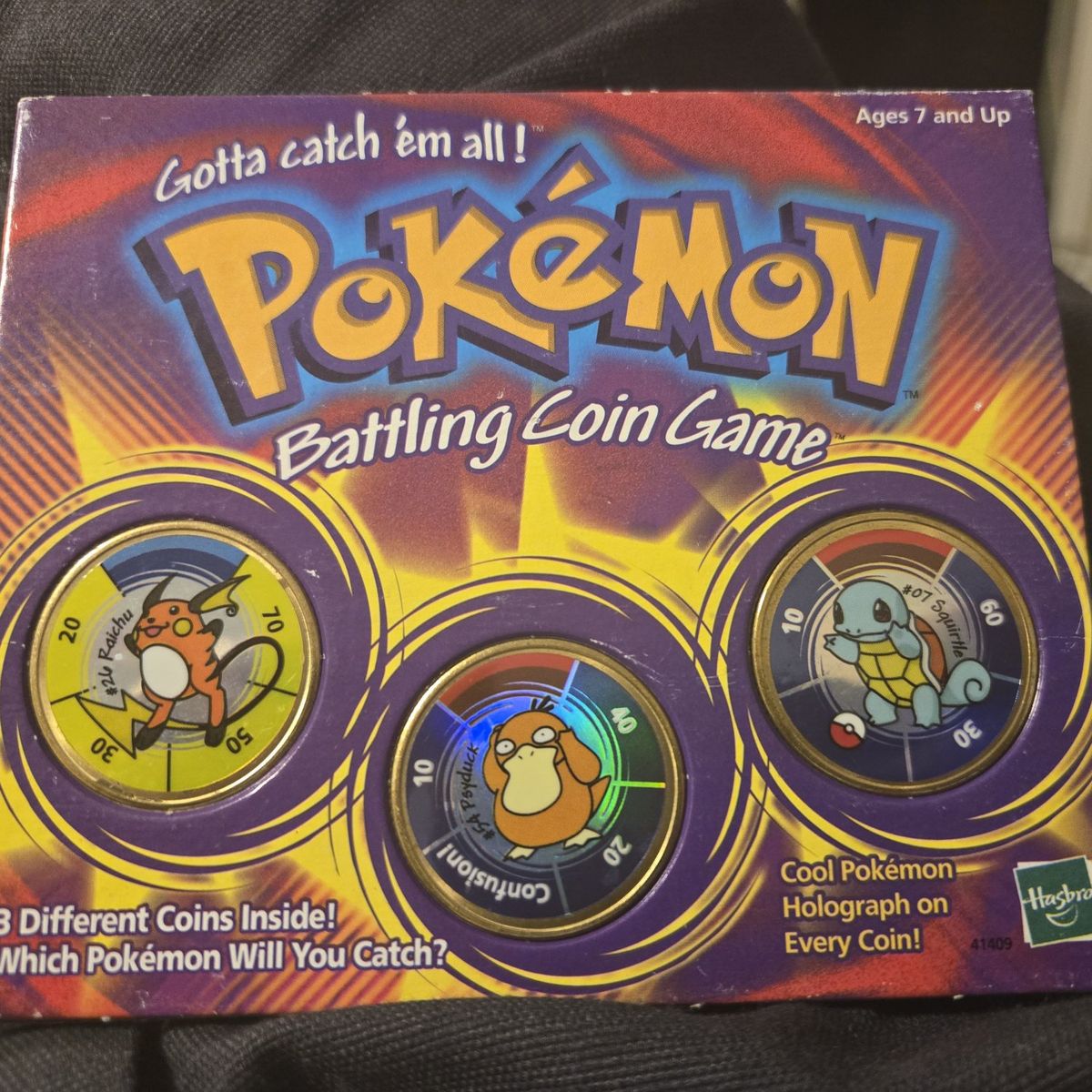 Pokemon vintage coins and book
