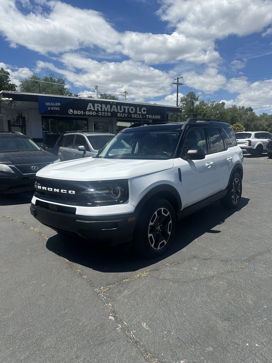 2021 Ford Bronco Sport Outer Banks — rebuilt & branded title, 25% below market