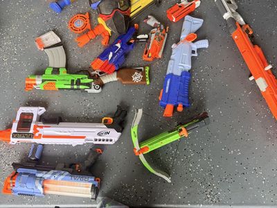 Nerf dart guns