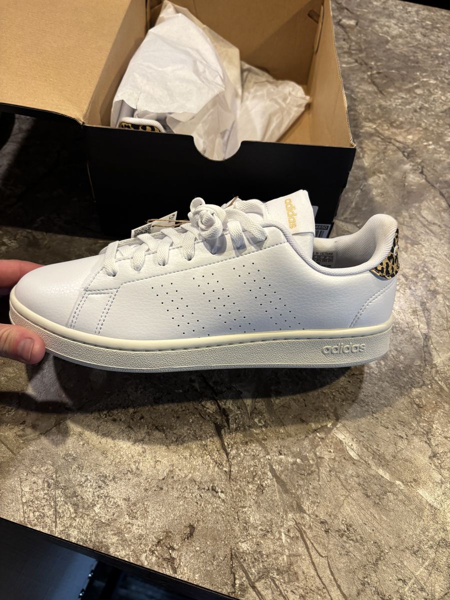 Adidas Leopard White