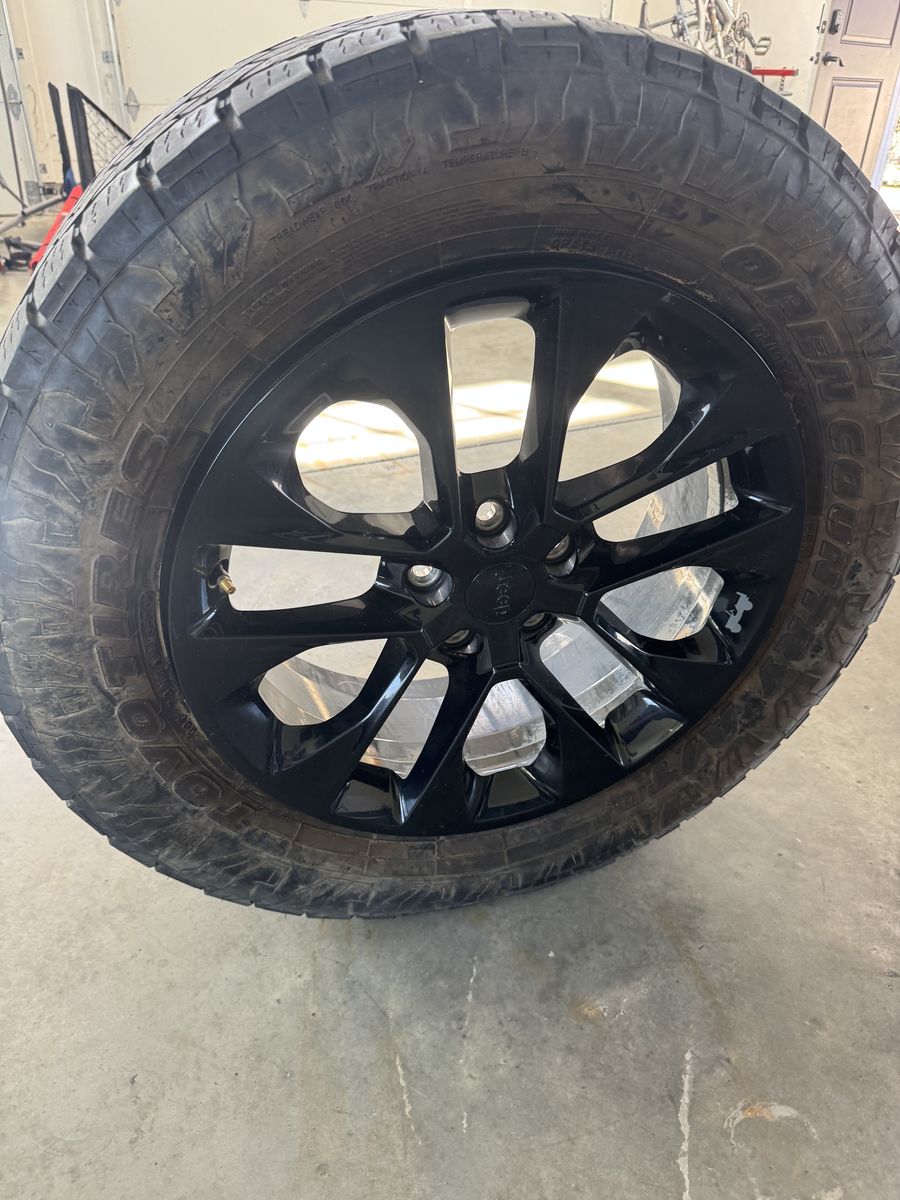 Brand New Jeep 20 Inch OEM Wheels & Toyo