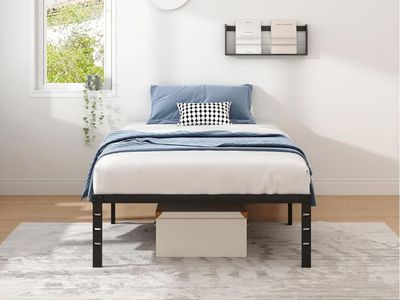 NEW Twin Metal Bedframe 18" Clearance