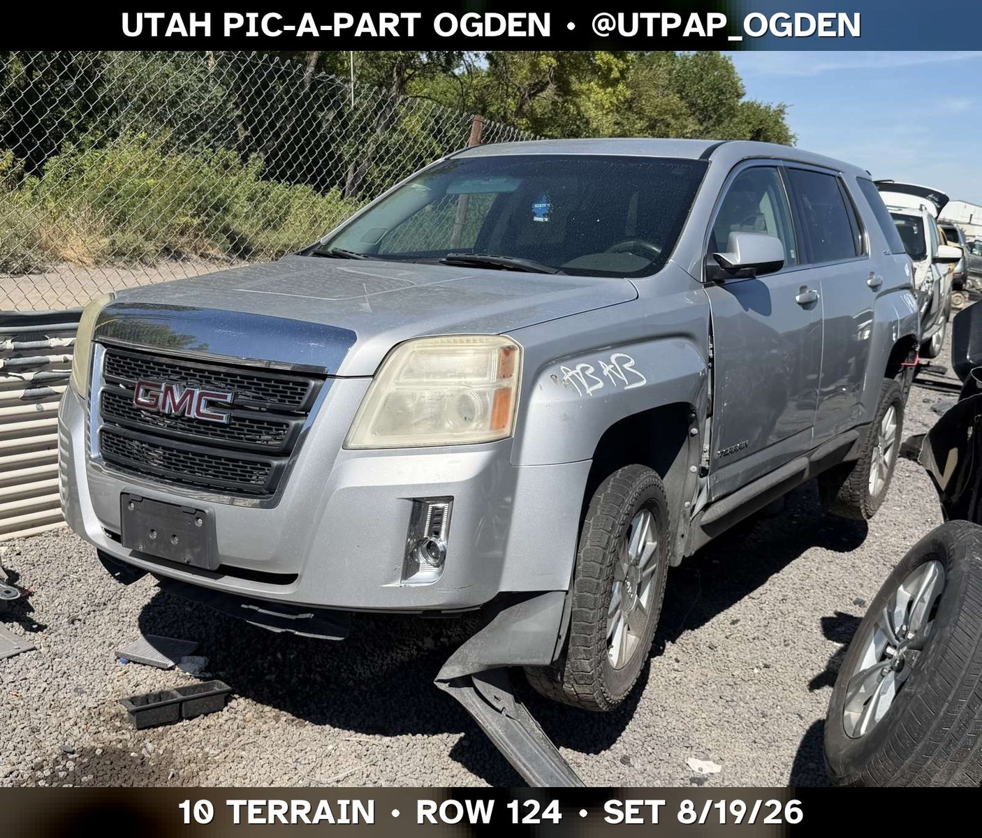 Just In! 2010 GMC Terrain Parts - UTPAP Ogden