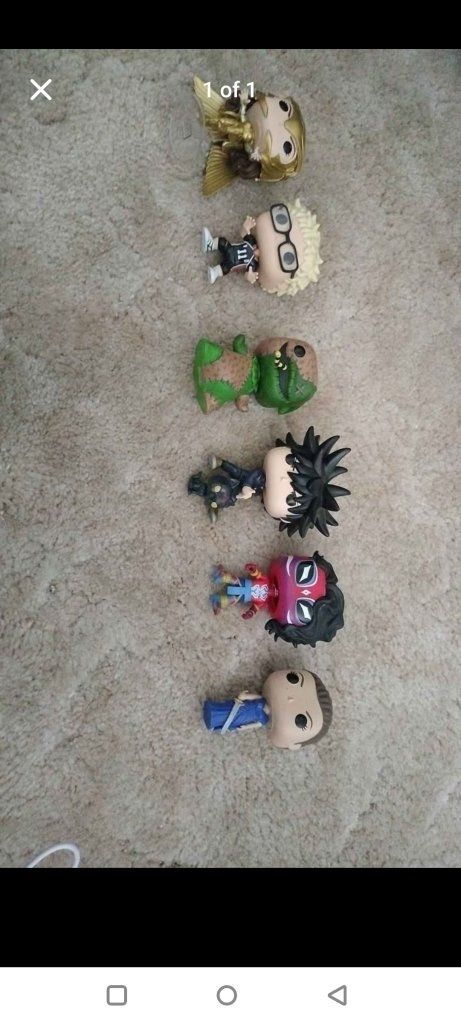 Funko Pop! Mixed Lot of 6 Figures - Variety of Characters