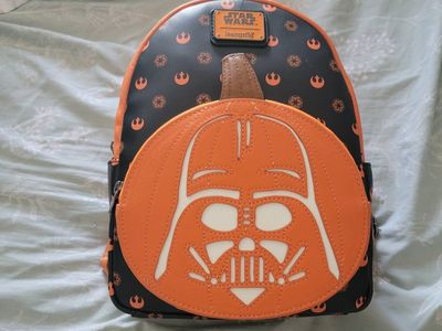 Loungefly Star Wars Darth Vader Halloween Pumpkin Mini Backpack