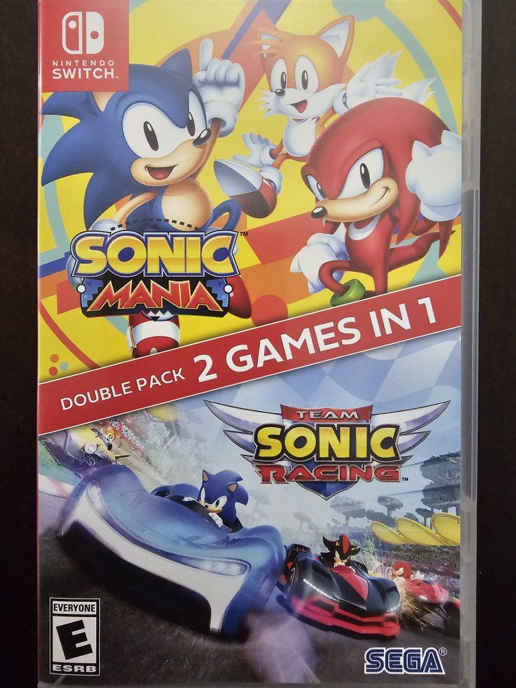 Sonic Mania & Sonic Racing Nintendo Switch