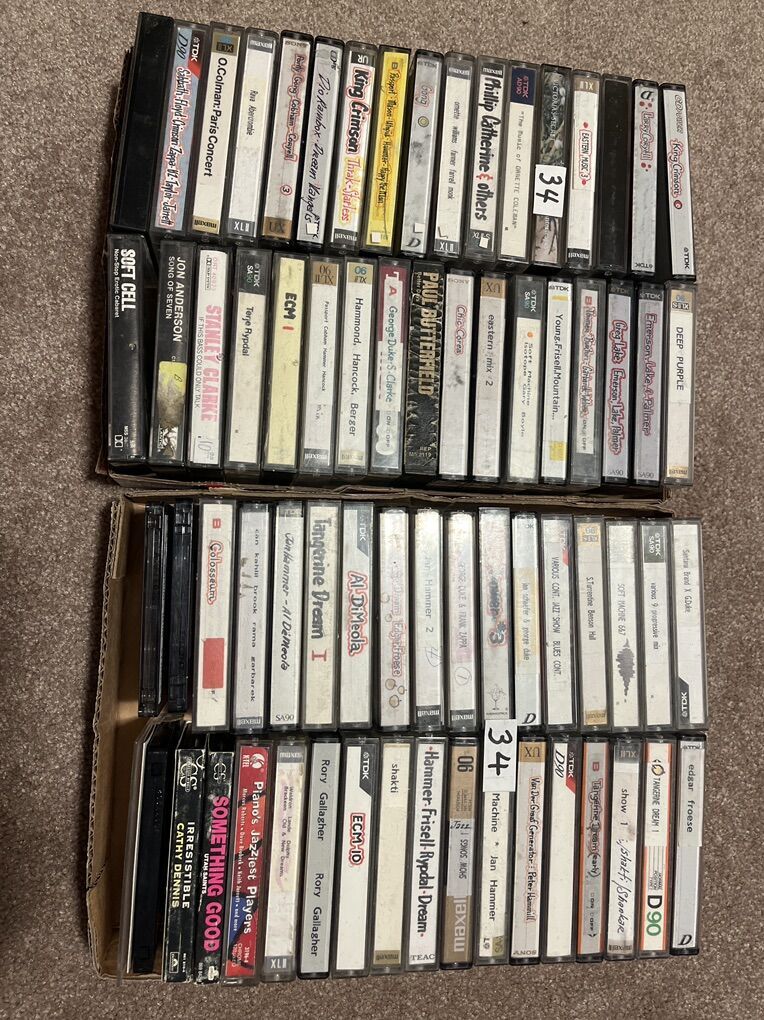 68 Vintage Cassettes ...