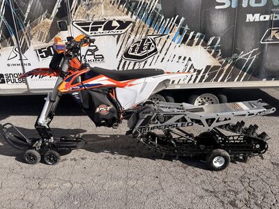 2016 KTM 450SX-FE FACTORY EDITION W/ ARO 3 TIMBERSLED